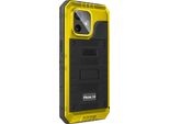 Avizar, Custodia Impermeabile Per Iphone 16 IP68 Bordo Rinforzato Antiurto, Nero/Giallo