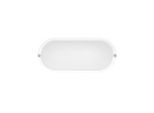 Plafoniera Ovale Zibor A Led Stagna IP65 12W 4000K Bianca