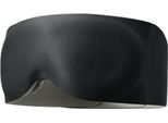 Inf Mascherina Notte Sagomata In Memory Foam - Blocca Luce E Allevia Fatica Oculare Nero