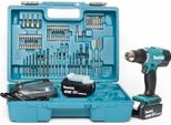 Makita DDF453SFX1, Trapano Con Impugnatura A Pistola, Nero, Blu, 1,3 Cm, 1300 Giri/Min, 3,6 Cm, 1,3 Cm