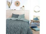 Biancheria Da Letto Reversibile In Cotone, 220 X 240 Cm, Fantasia Floreale