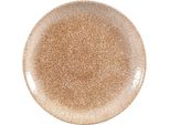 Churchill Studio Prints Piatto Coupé Raku, Arancio Granato, 210 Mm, (12 Pezzi)