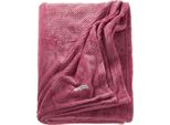 Tom Tailor Copriletto Structure Berry 140 X 190 Cm