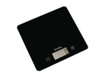 Terraillon KEG41019BK Rettangolo Da Banco Nero Bilancia Da Cucina Elettronica