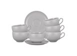 Seltmann Weiden Milchkaffeetassen Mit Untertassen Amina 350 Ml 6Er Set