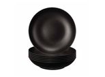 Seltmann Weiden Suppenteller Liberty Velvet Black ø 21,2 Cm 6Er Set