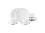 Seltmann Weiden Teeservice Trio Highline 18Er Set