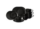 Seltmann Weiden Kaffeeservice Liberty Velvet Black 18Er Set