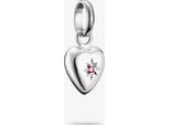 Ciondolo Con Cuore, Stella Incisa E Rubino Lab Grown - Thomas Sabo Modello: CC1234-011-10