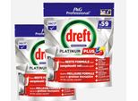 Pastiglie Per Lavastoviglie Dreft Platinum Plus Lemon All In 1 - 118 Pastiglie