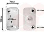 Van Wezel 06003406 - Radiatore Olio Oe 17207500754 Per X5 (E53)