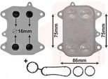 Van Wezel 58013700 Radiatore Dell'olio Motore Per Vw Golf Vi (5K1) Polo Hatchback (6R1, 6C1) Tiguan (5N) Transporter V Bus Golf Plus (5M1, 521) Passat Variant