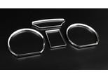 Anelli Cromati Per Tachimetro Anelli Cromati Per Tachimetro Set Per Vw Polo 9N 2001-2005