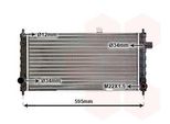 Van Wezel 37002050 Radiatore Radiatore Acqua Radiatore Motore Per Opel Ascona C Berlina (J82) Kadett D (31-34, 41-44) Ascona C Cc (J82) Kadett D Caravan