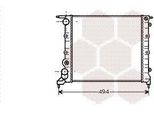 Van Wezel 43002042 - Oe 7700784040 Radiatore, Raffreddamento Motore Per Clio I