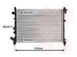 Van Wezel 43002164 Radiatore Acqua Radiatore Motore Per Renault Espace Iii (JE0) Laguna I (B56, 556) Laguna I Grandtour (K56)
