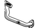 Tubo Di Scarico Vegaz VOR-125 Per Volvo V40 Estate (645) S40 I (644) 600 500Mm