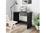 Maison Exclusive - Scrivania Nera 100×50×76 Cm Materiale Ligneo
