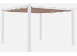 Telone Per Pergola Condate In Poliestere 3X4 M, Beige