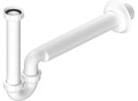 Accessori Bruckner - Sifone Per Lavabo Basso 1 1/4, Scarico 40 Mm, Bianco 151.125.0