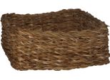 Cestino Quadrato Basso Grande 26X26X12Cm In Seagrass