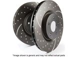 2X Disco Freno Ebc Brakes GD1367 Anteriore Per Honda Civic Viii Hatchback (Fn Fk)