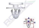 Romix Clip Trim / Modanatura Di Protezione C60317 Per Opel Corsa C Hatchback (X01) 8Mm