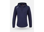 Felpa Con Cappuccio Da Donna Ccm, Colore: Navy, Taglia: S