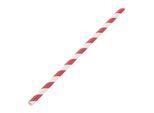 Fiesta Compostable Cannucce Di Carta Compostabili A Strisce Rosse