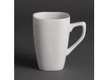 Olympia Whiteware Tazza Da Caffè Quadrata 28,4Cl (12 Pezzi)