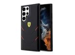 Ferrari Fehcs23Lpbak S23 Ultra S918Czarny/Black Hardcase Hot Stamp Lines