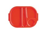 Vassoi Per Menu Olympia Kristallon Rosso 37,5 X 27,8 Cm (10 Pezzi)