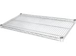 Scaffali Vogue In Filo Metallico Cromato 1220X457 Mm (Confezione Da 2)