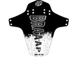 Reverse Mudguard Braaap In Bianco E Nero 7522