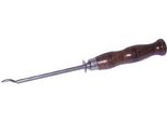 Apriscatole Rotondo In Acciaio Inox+Manico In Legno
