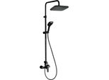 Sistema Doccia Con Miscelatore A Leva Novaservis Metalia 58 Nero SET071/58,5