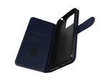 Avizar, Custodia Redmi 12C Chesterfield In Pelle Fiore Con Supporto, Blu Scuro
