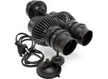 Sunsun JVP-201AB Pompa Di Flusso 6000 L/H 12 W Per Acquari Con 2 Ugelli Orientabili, Ventosa E Supporto Magnetico Per Un Facile Fissaggio