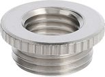 10063940 Wiska Riduttore M/M Da M16X1,5 A M12X1,5 MRM-M16/M12 Rotondo Con Zigrino Ottone Nichelato (Cuzn)
