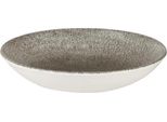 Churchill Studio Prints Raku Coupé Bowls, Rotondo, Quarzo Nero, 248 Mm, (12 Pezzi)