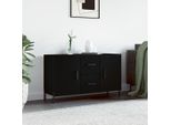 Maison Exclusive - Credenza Nera 100X36X60 Cm Materiale Ligneo