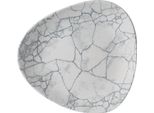 Piatto Churchill Studio Prints Kintsugi Lotus, Grigio Perla, 254 Mm, (12 Pezzi)
