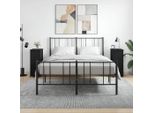 Maison Exclusive - Comodini 2 Pz. Nero 32X42X80 Cm Materiale Ligneo