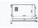 Magneti Marelli 350213157300 - Oe 1K0121251AK Radiatore, Raffreddamento Motore Per A3 (8P), Toledo Iii (5P2), Leon (1P1), Altea (5P), Superb Ii (3T), Octavia Ii (1Z), Touran (1T), Passat (3C), Jetta Iii (1K2), Golf V (1K), Golf Plus (5M), Eos (1F), Caddy Iii (2C, 2K)