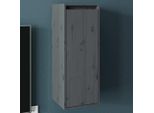 Maison Exclusive - Armadio A Muro Grigio 30X30X80 Cm In Legno Massello Di Pino