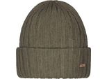 Barts Bayne Beanie Uomo Verde Verde Taglia Unica