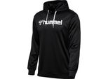 Hummel Hmllogo Felpa Con Cappuccio - Nero, Taglia:Xxl