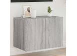Maison Exclusive - Mobile Tv Con Luci Led Grigio Sonoma 60X35X41 Cm