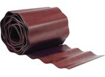 Gardenix Waveborder Bordure Per Prato In Plastica Lunghezza 9 M Altezza 10-25 Cm – Marrone / 25 Cm