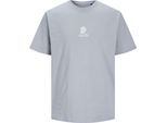 Jack & Jones Oscar - Maglietta A Maniche Corte Grigio L Uomo Grigio L